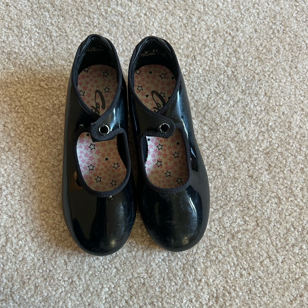 Kids Tap Shoes with elastic hold 11 1/2